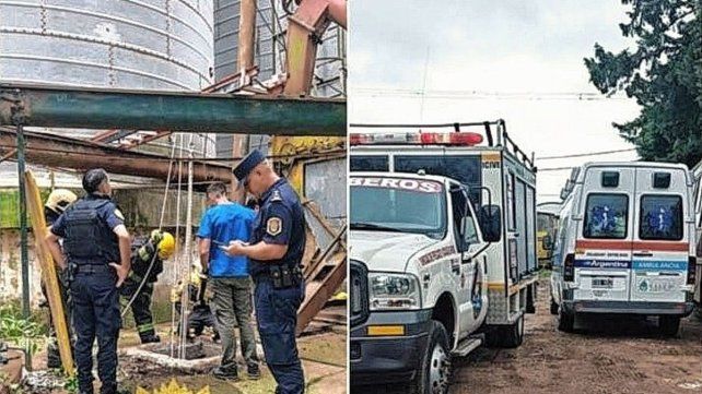 El hombre cayó dentro de una fosa profundo en silos en desuso ubicados en Villaguay.