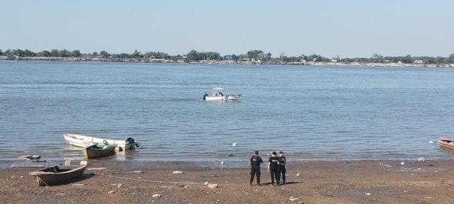 Encontraron presuntos restos humanos en el río a la altura del balneario La Florida