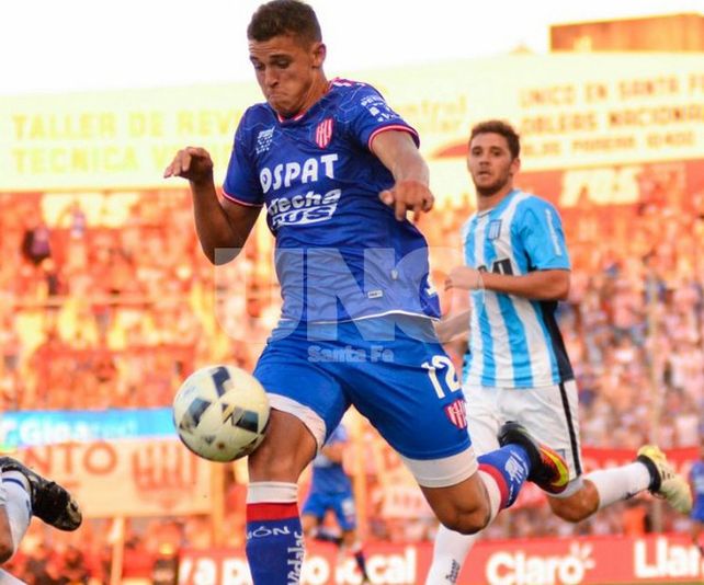 El regalo pintado de celeste y blanco para Nicolás Andereggen