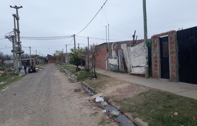 Barrio humilde. El lugar donde Gabriel Torrén fue golpeado hasta la muerte