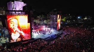 Nicki Nicole celebró el tricentenario de Rosario: Ustedes son mi lugar, son mi casa