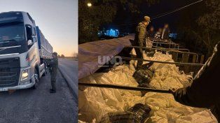 Secuestran más de media tonelada de hojas de coca en un control de Gendarmería sobre la Ruta 34