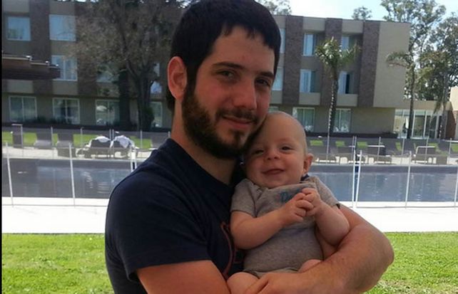 Iair Feierstein espera ansioso la llegada de su segundo hijo.