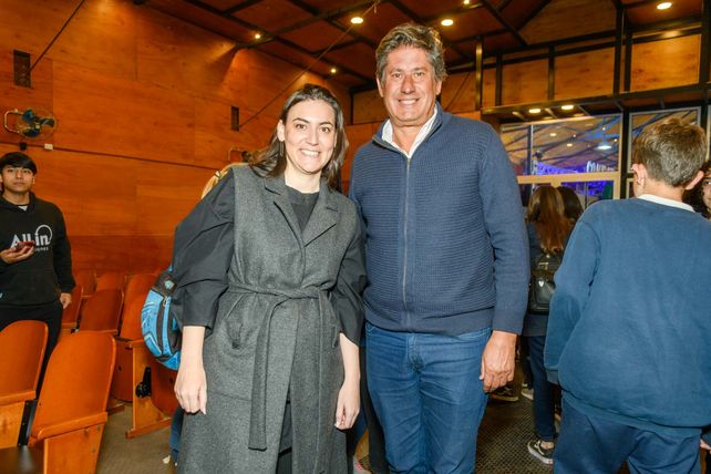 Marina Baima y Roly Santacroce