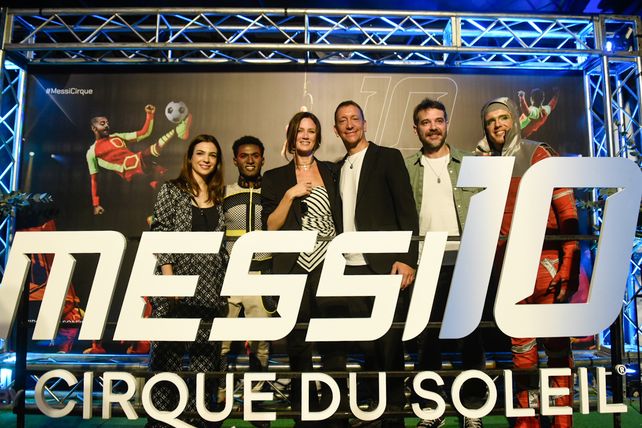 Messi 10 by Cirque du Soleil  llega para ratificar la leyenda