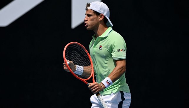 Contundente. Diego Schwartzman﻿ ganó los tres sets para pasar a la siguiente fase. Fue por 6-3