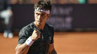 Francisco Comesaña pasó a una nueva ronda en el ATP 250 de Santiago de Chile
