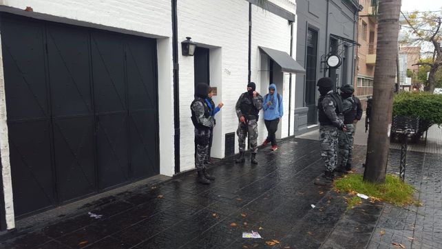 Las viviendas allanadas