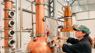 El nuevo alambique permite incrementar la producción con vistas a poder exportar.