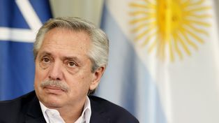 El jefe del Estado, Alberto Fernández.