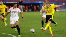 El noruego Erling Haaland hizo dos ayer y, con veinte años, quedó como el máximo goleador de la actual edición del certamen con ocho conquistas (18 en trece partidos en el torneo). El noruego Erling Haaland hizo dos ayer y, con veinte años, quedó como el máximo goleador de la actual edición del certamen con ocho conquistas (18 en trece partidos en el torneo).