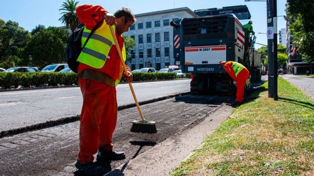 Las obras en Pellegrini del Plan de Calles arrancaron por etapas.&nbsp; 