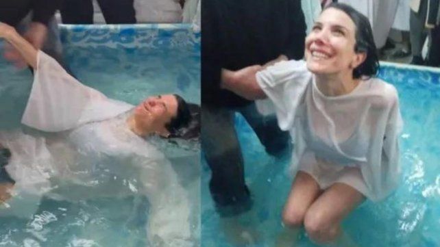 Este domingo la actriz Andrea Rincón tomó una decisión en su vida espiritual: se bautizó en la Iglesia Épica
