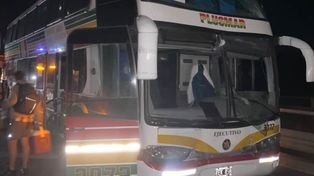 Chocaron tres micros con hinchas de Estudiantes que viajaban a Santiago del Estero