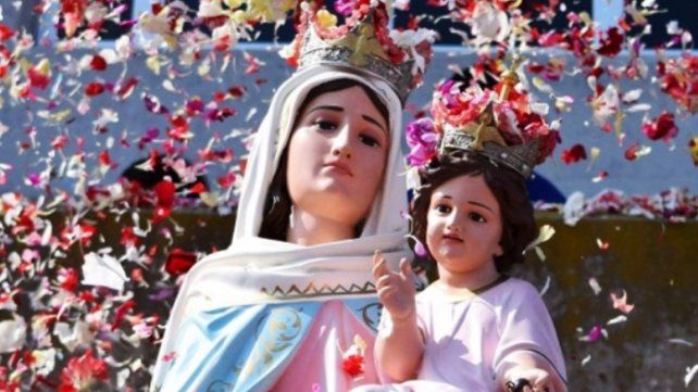 Imagen de la virgen del Rosario de San Nicolás&nbsp;