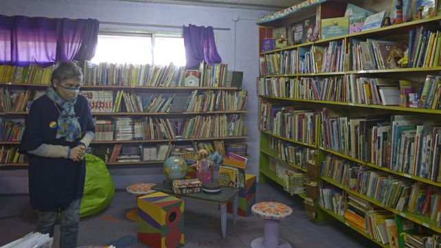 La biblioteca se encuentra vac&iacute;a de actividades por la pandemia.