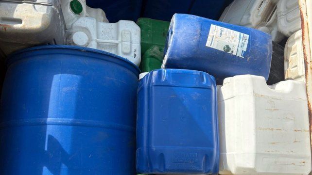 Detienen un intento de tráfico ilegal de envases de fitosanitarios en el Túnel Subfluvial