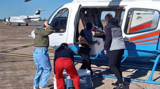 Un importante operativo sanitario para garantizar trasplantes se llevó adelante este domingo.