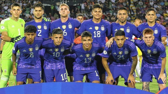 La Selección Argentina le está ganando a Perú.