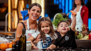 Valentina Cervantes cocinó junto a sus hijos en la última gala de MasterChef Celebrity