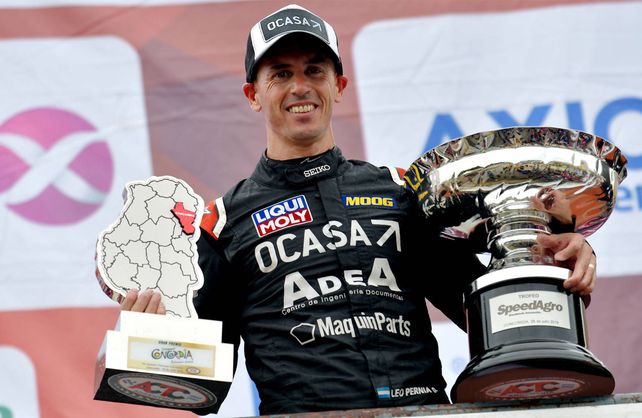 Leonel Pernía se impuso en Concordia