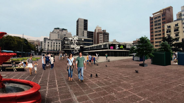 El municipio proyecta los nuevos usos y espacios para la tradicional plaza de San Luis y San Martín.