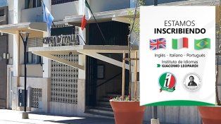 El Instituto de Idiomas Giacomo Leopardi de la Sociedad Italiana de Paraná abrió la inscripción para los cursos del idioma italiano, inglés y portugués&nbsp;