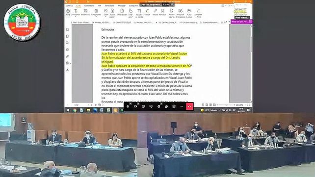 En el megajuicio
