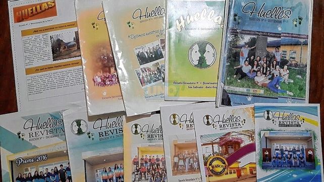 Importante. Desde 2011 la revista lleva un registro del paso de los alumnos por las aulas de la escuela Bicentenario de la Patria