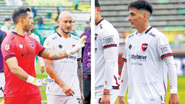Juan Espínola y Franco Orozco llegaron a Newells y se pusieron enseguida la camiseta en Mar del Plata