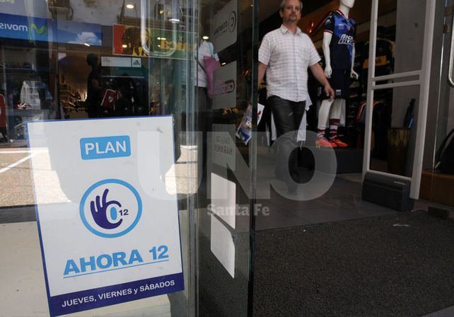 Locales vacíos. Una de las imágenes que se multiplicaron en las últimas semanas en Santa Fe. UNO de Santa Fe/José Busiemi