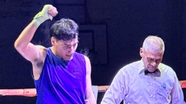 El paranaense Iván Frutos ganó su pelea en Villa Clara.