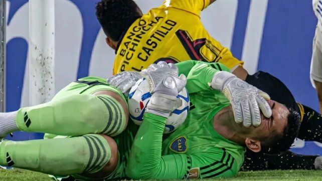 Alivio en Boca: se descartó una lesión de gravedad de Leandro Brey