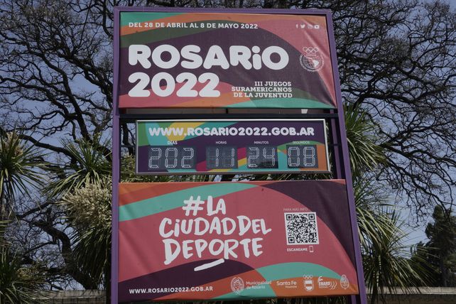 Rosario a full y en la cuenta regresiva porque el 28 de abril comenzarán los Juegos Suramericanos de la Juventud.&nbsp;