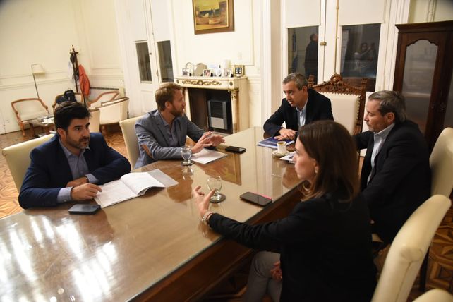Javkin se reunió con los titulares de las Procuradurías de Narcocriminalidad y de Lavado de Activos