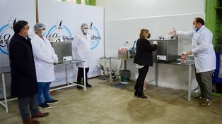 En Concepción del Uruguay funciona una pasteurizadora municipal para los productores de la zona.