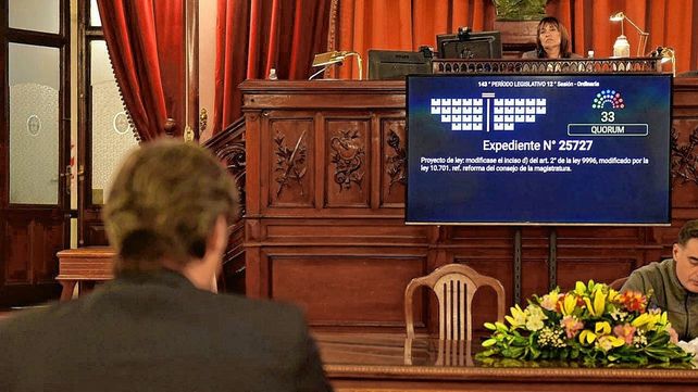 Con el voto oficialista, aprobaron la nueva ley del Consejo de la Magistratura