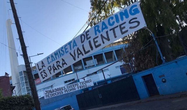 La camiseta de Racing es para valientes