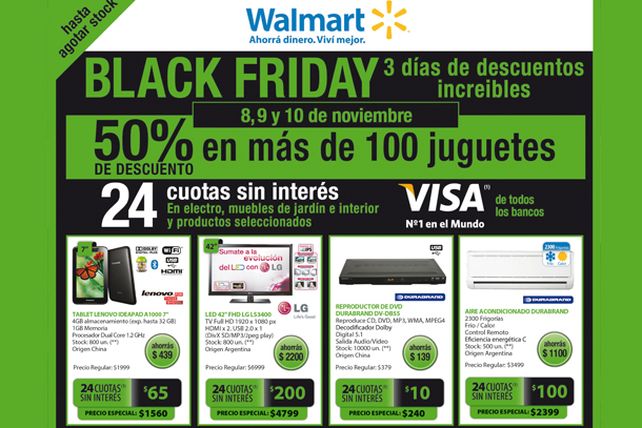 El primer “Black Friday” en todo el país