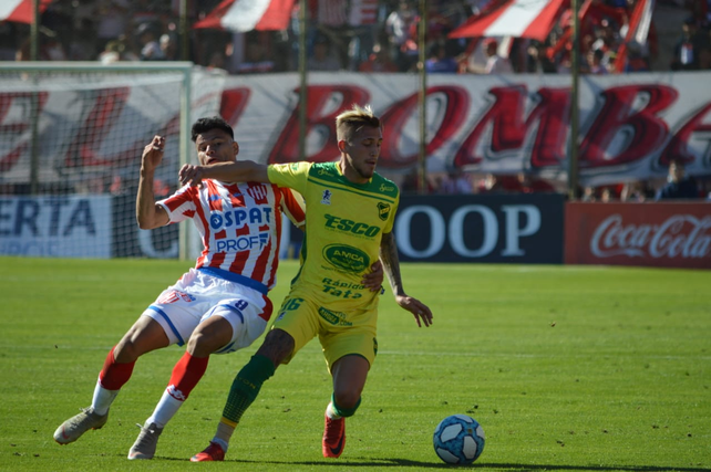 Gonzalo Piovi cuyo pase es de Racing y viene de jugar en Defensa y Justicia