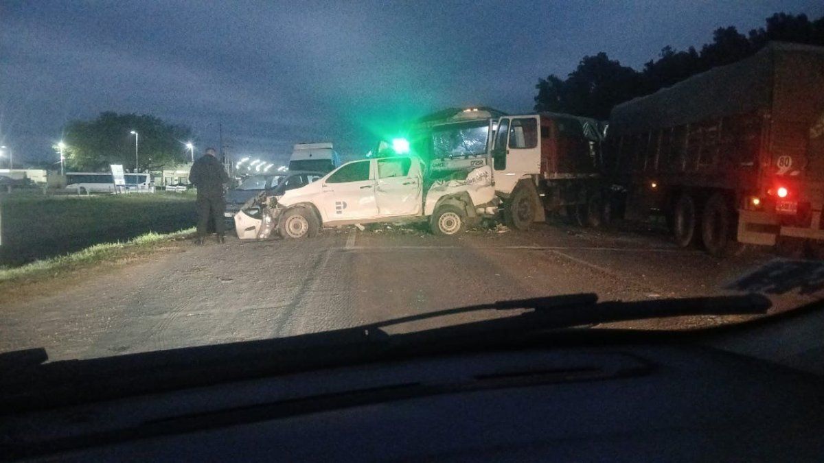 La ruta 18 fue escenario de un choque múltiple con cuatro vehículos involucrados
