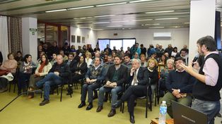 La presentación del portal en Concepción del Uruguay.&nbsp;