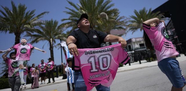 Millones de fanáticos en todo el mundo portan la camiseta 10 de Messi en Inter Miami. (AP Foto/Rebeca Blackwell)