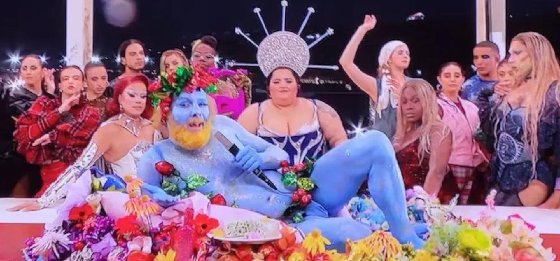 Esta escena en la ceremonia de inauguración de París 2024 causó mucha controversia por una confusión. Esta escena en la ceremonia de inauguración de París 2024 causó mucha controversia por una confusión.