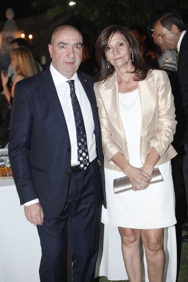 Eduardo Andreu y Cristina de Andreu.