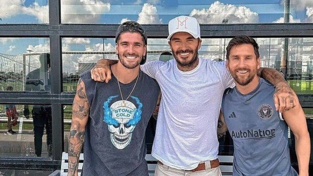 Rodrigo De Paul será compañero de Lionel Messi en el Inter Miami.