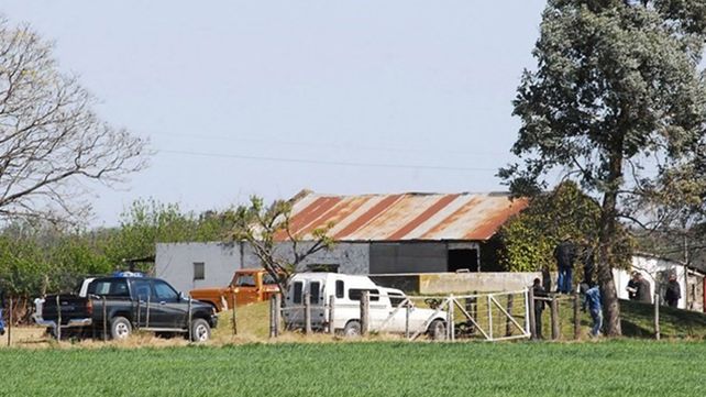 Numerosos allanamientos. En la estancia se buscó por todos lados