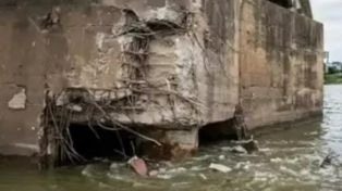 Puente Chaco-Corrientes: el choque de un remolcador paraguayo reaviva críticas a Sturzenegger