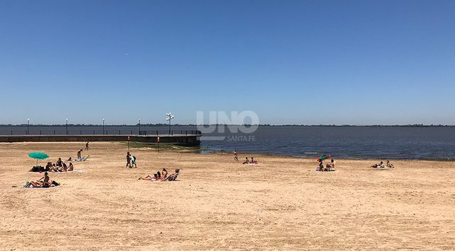 Así lucen las playas y solarium de Santa Fe en el inicio de temporada