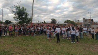 Amigos y familiares de Elías Vásquez se reunieron en la plaza de Puente Gallego para pedir Justicia